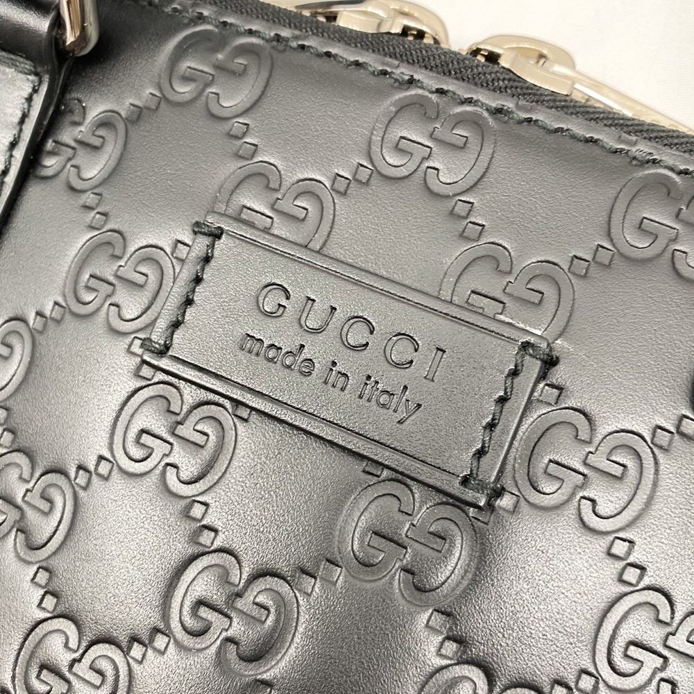 GUCCI Guccissima GG Leather Black Laptop Case - Picture 6 of 16